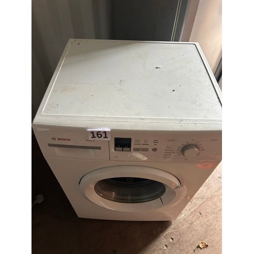 161 - Bosch Maxx 6 washing machine (No plug)