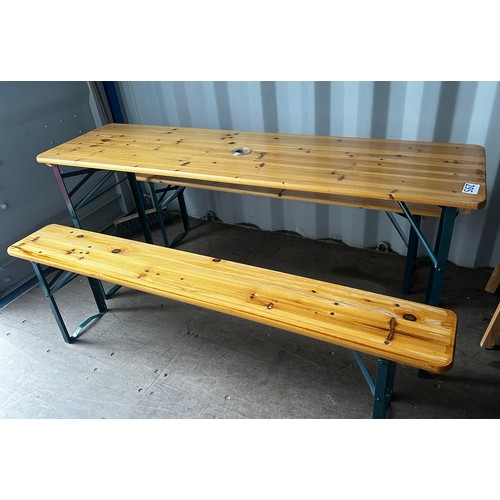 295 - Folding picnic bench