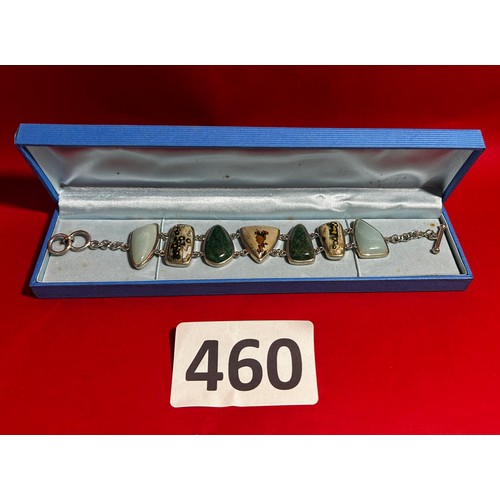 460 - Silver bracelet in box