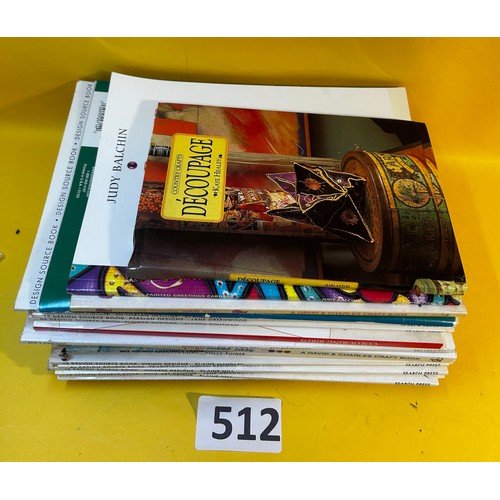 512 - Selection of craft/design magazines