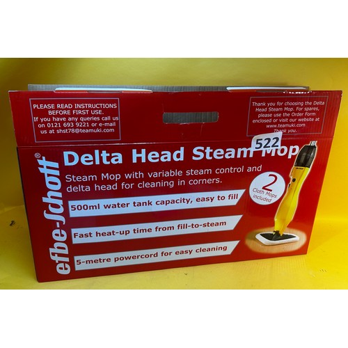 522 - Delta head steam mop - PAT not function tested