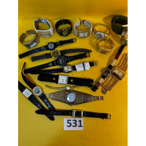 531 - Selection of various watches