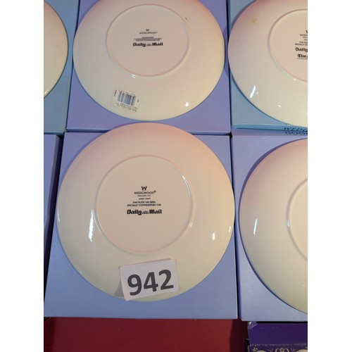 942 - Selection of mainly Wedgwood commemorative plates