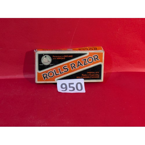 950 - Rolls razor