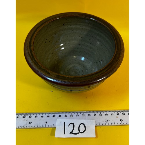 120 - Nick Douglas (early work) bowl - 10cm high approximately.
