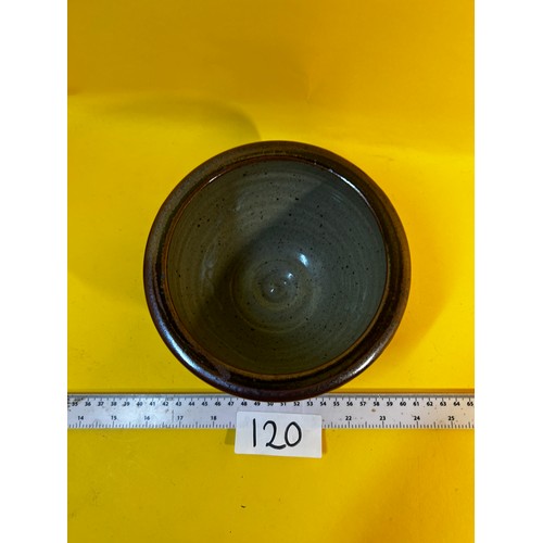 120 - Nick Douglas (early work) bowl - 10cm high approximately.