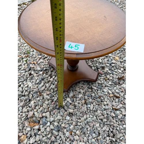 45 - Small Circular Occasional Table