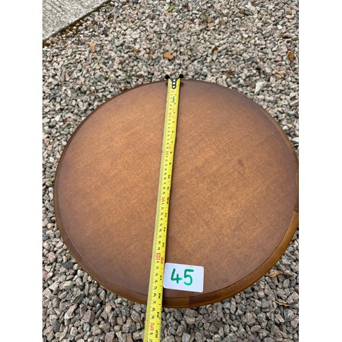 45 - Small Circular Occasional Table