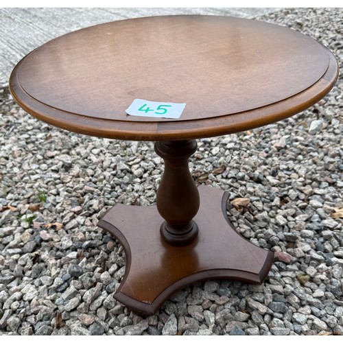 45 - Small Circular Occasional Table