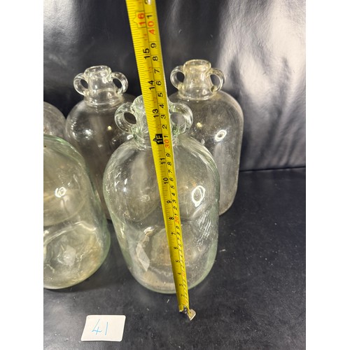 41 - Five Glass Demi-Johns