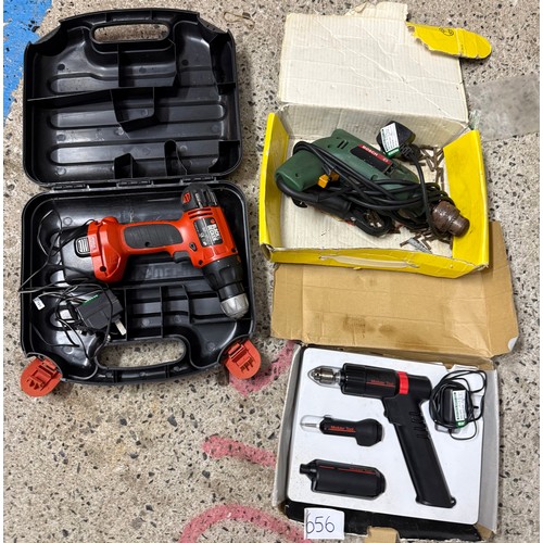 Mixed Power Tools and Accessories - untested