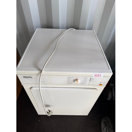521 - Miele Novotronic T220 Tumble Dryer - untested