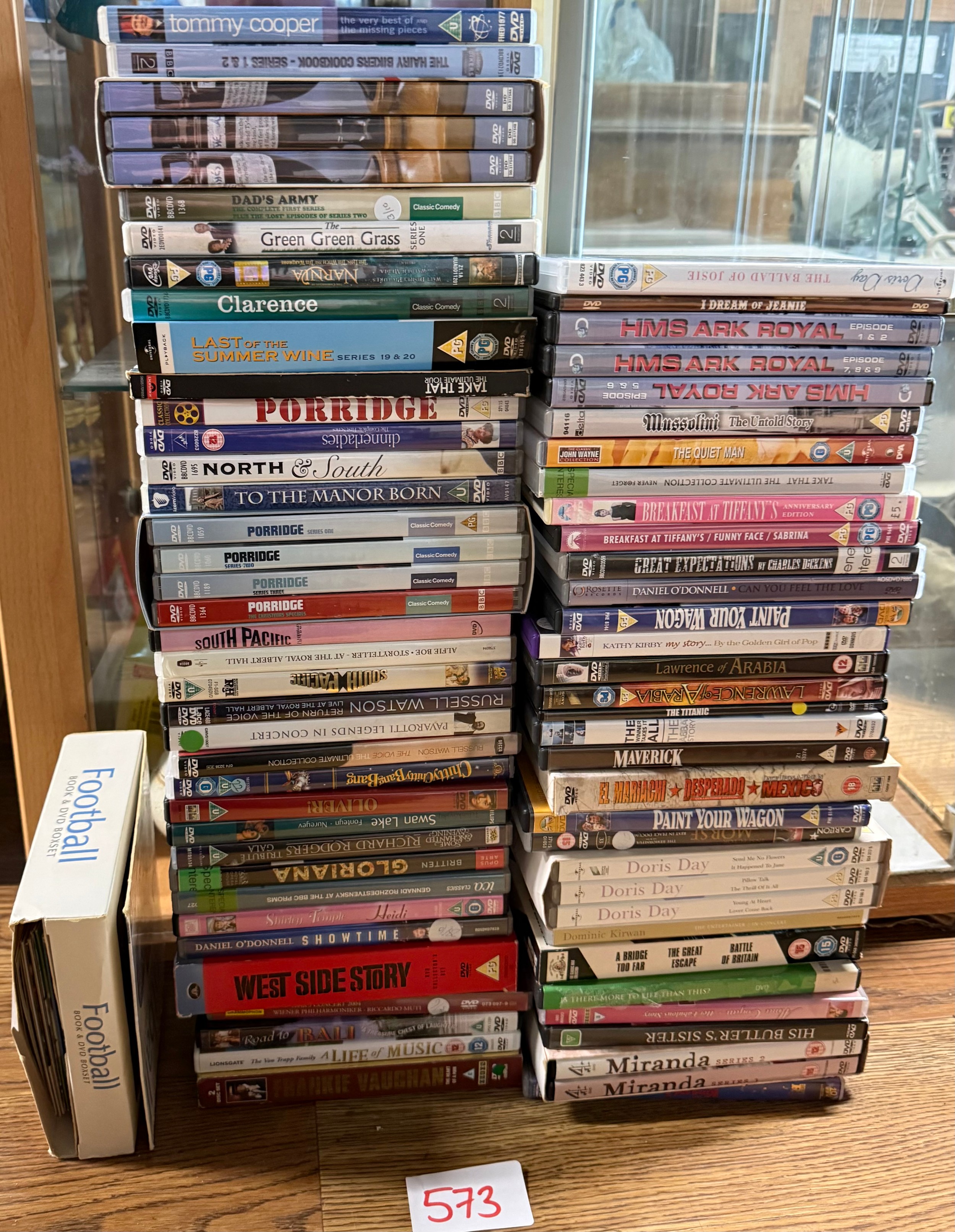 Collection of DVDs & Box Sets - contents not checked