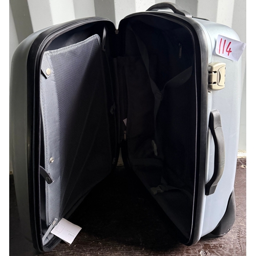 114 - 'Titan' Hard shell suitcase