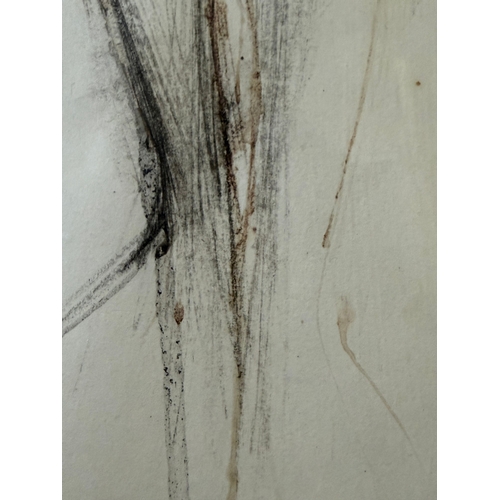 14 - Framed, signed figure study - F J Walter (1959)