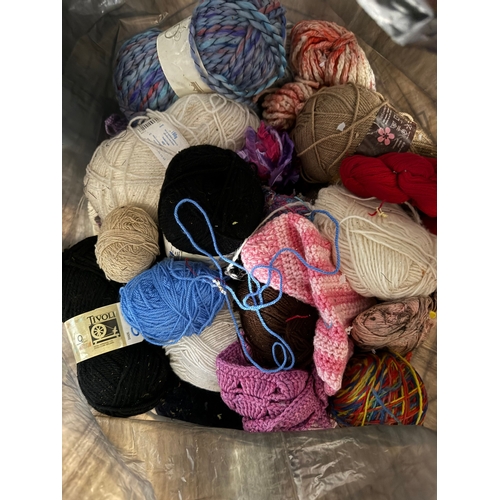 20 - Large Assortment of Knitting Yarn & Wool - condition vary