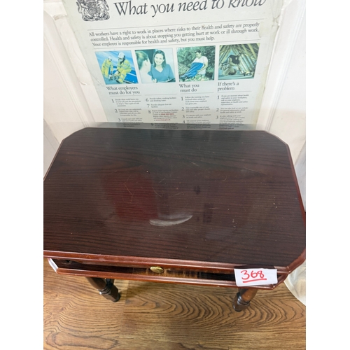 368 - Side Table with Drawer