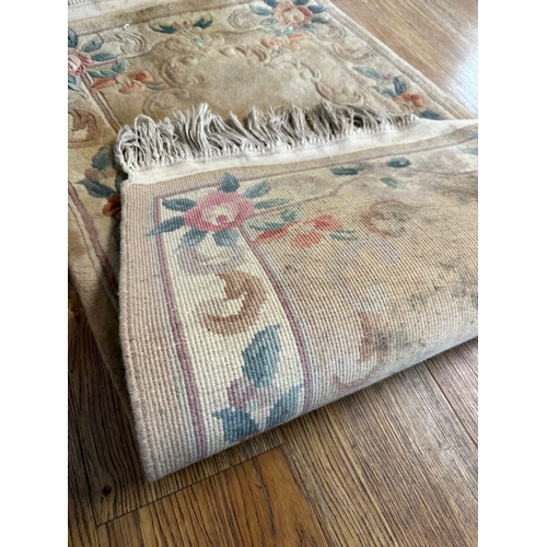 380 - Chinese style thick pile wool rug