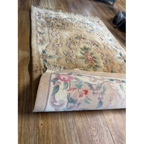 381 - Chinese style thick pile wool rug