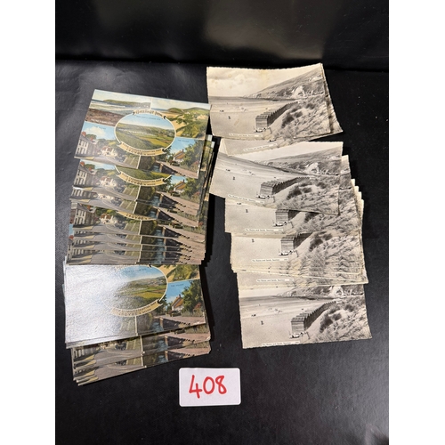 408 - Quantity of Vintage North Devon Postcards