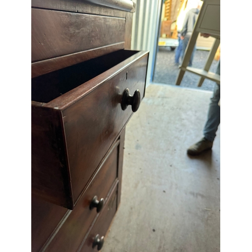 47 - Chest of drawers - 2 over 3 - needs TLC