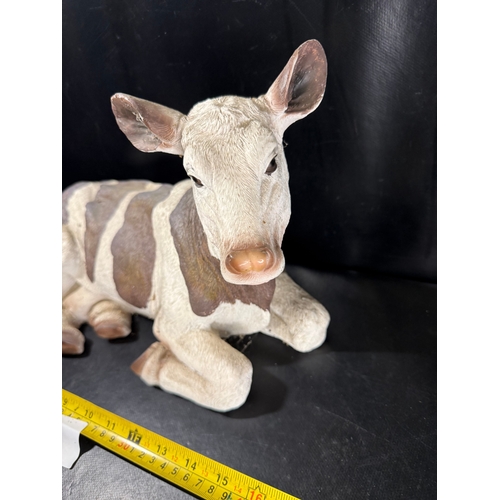 61 - Decorative calf farm animal figure