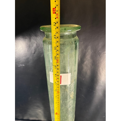 71 - Tall glass vase