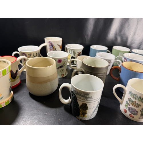 77 - Collection of assorted mugs