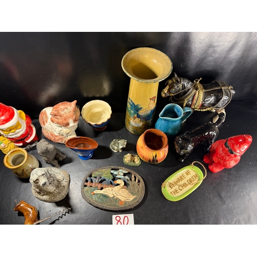 80 - Mixed ornaments & decorative items