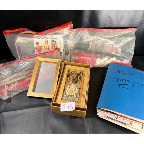 Knitting Patterns, Sewing Items and Craft Materials - to include paper ...