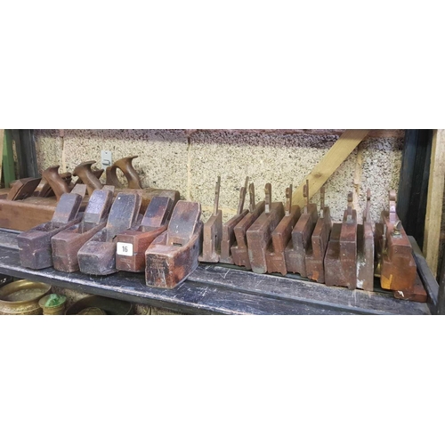 16 - QTY OF VINTAGE BLOCK PLANES & MORTISERS