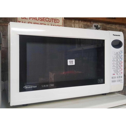 172 - PANASONIC 1000W COMBI MICROWAVE