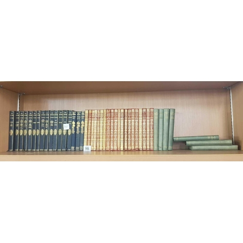 196 - SHELF OF RUDYARD KIPLING BOOKS & JOHN GOLDSWORTHY BOOKS ETC