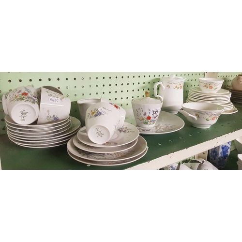 335 - NORITAKE TEA WARE & WEDGWOOD TEA WARE