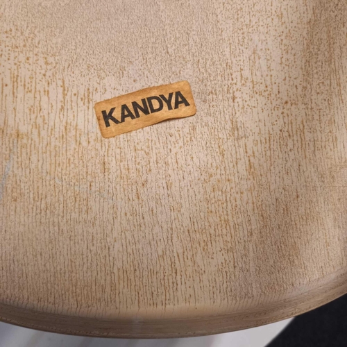 260 - 4 KANDYA CHAIRS & CIRCULAR KANDYA TABLE