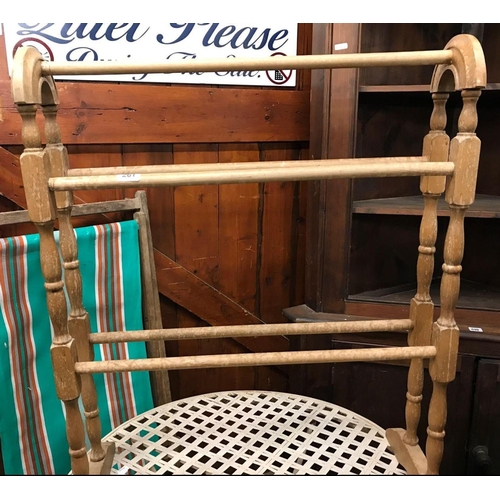 261 - PINE TOWEL RAIL