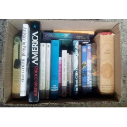 154 - 5 CARTONS OF BOOKS MISC SUBJECTS