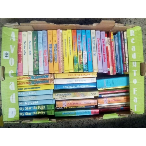 164 - 3 CARTONS OF HARDBACK & PAPER BACK ENID BLYTON BOOKS