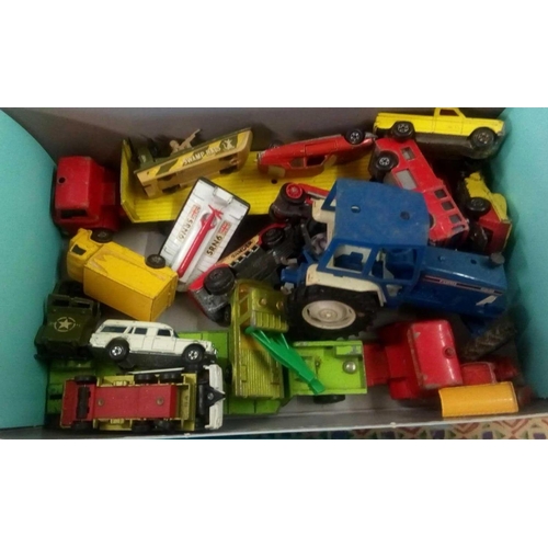 951 - CARTON OF PLAY WORN TOYS