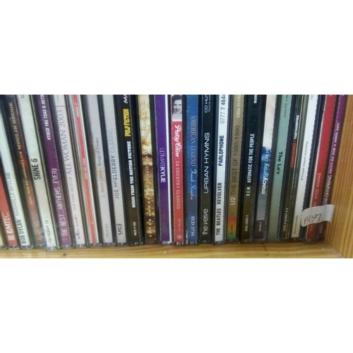 972 - SHELF OF MIXED CD'S & DVD'S SOME BOXED SETS