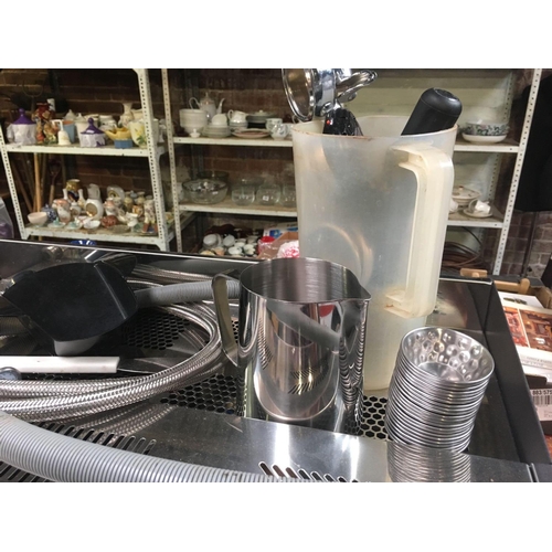 135 - MONROC COMMERCIAL ESPRESSO COFFEE MACHINE & ACCESSORIES (UN-USED)