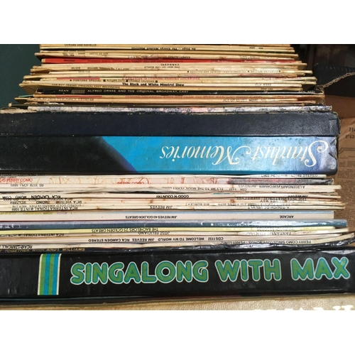 150 - CARTON OF EASY LISTENING LP'S & BOXED SETS