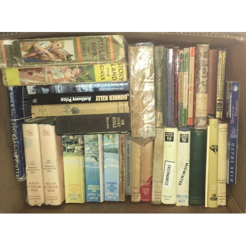 155 - 4 CARTONS OF VARIOUS HARDBACK & PAPER BACK BOOKS