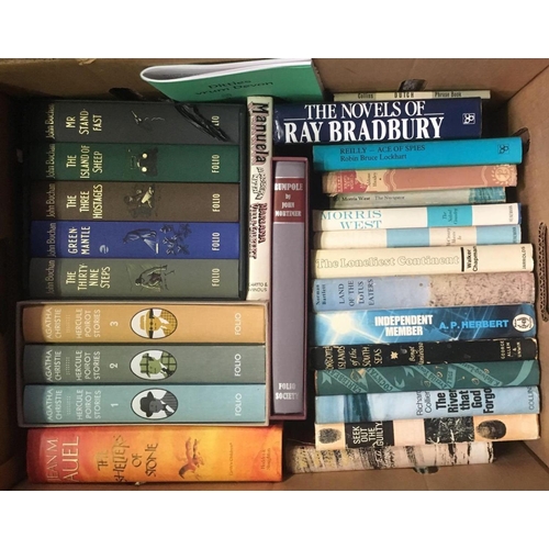 165 - 4 CARTONS OF VARIOUS HARDBACK & PAPER BACK BOOKS