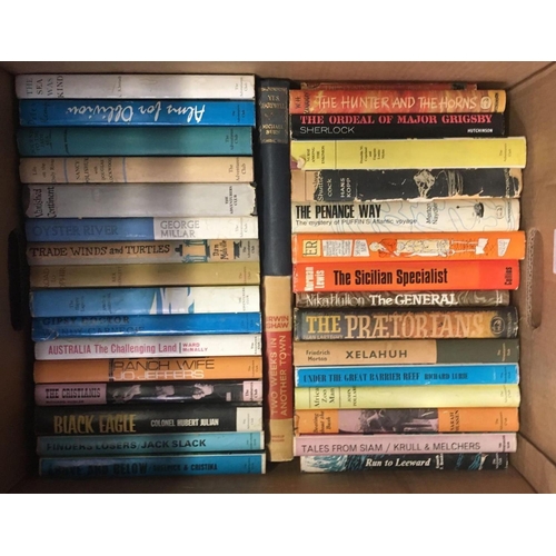 178 - 3 CARTONS OF MAINLY HARDBACK BOOKS INCL; TERRY PRATCHET ETC