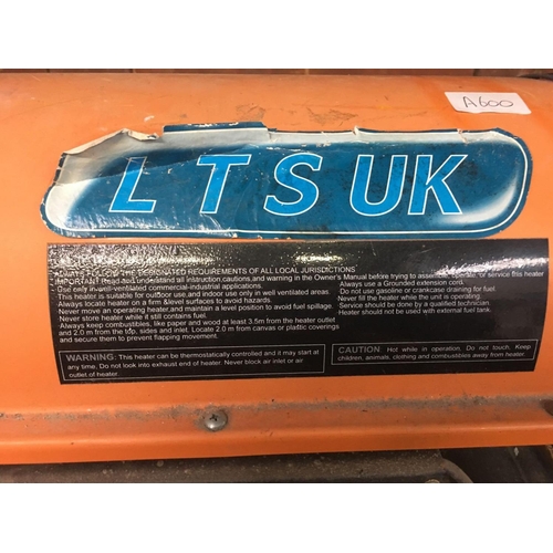 205 - LTS UK COMMERCIAL PETROL SPACE HEATER