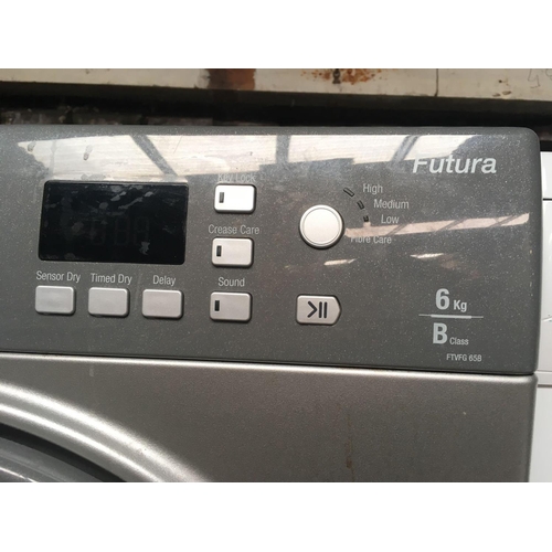 244 - HOTPOINT FUTURA TUMBLE DRIER - HARDLY USED