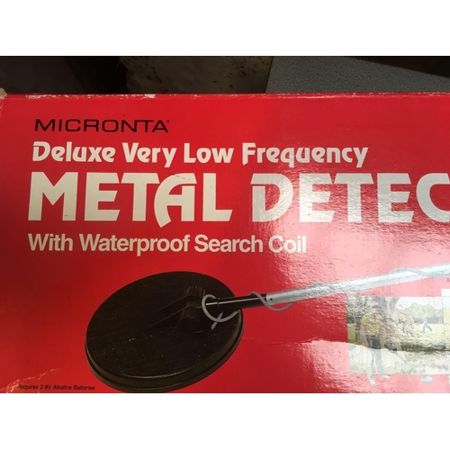 26 - DELUX VLF METAL DETECTOR BY MICRONTA