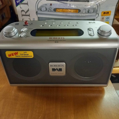 373 - ROBERTS GEMINI 20 DAB RD20 STEREO RADIO - BOXED & WRAPPED