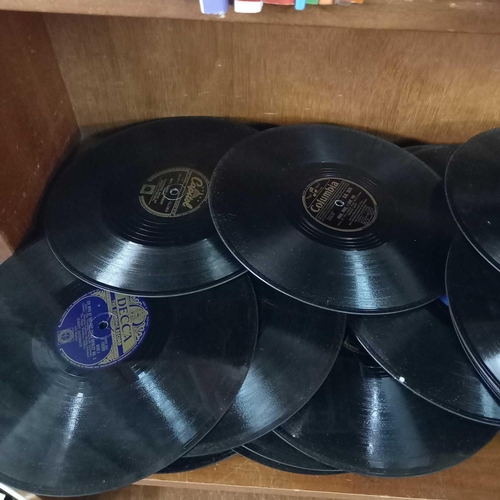 375 - BOX OF APPROX 50 78 RPM RECORDS